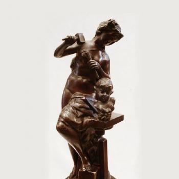 Skulptur - Bronze, Marmor - 1890 Skulptur - Bronze, Marmor - 1890