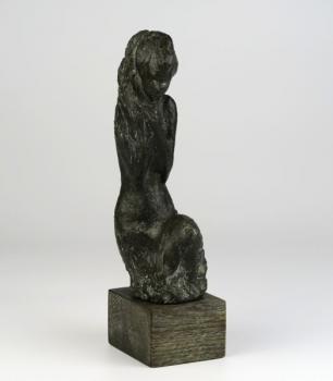Nackte Figur - Zinn, Holz - 1960 Nackte Figur - Zinn, Holz - 1960