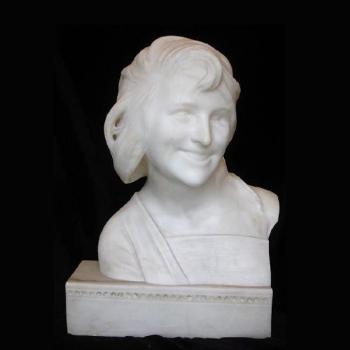 Büste Frau - Marmor - 1920 Büste Frau - Marmor - 1920