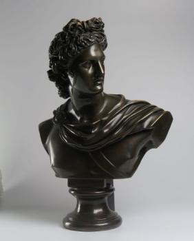 Büste - patinierte Bronze - 1890 Büste - patinierte Bronze - 1890