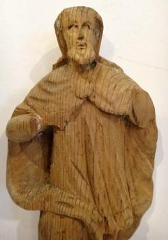 Ohne polychrome Statue - St. Johannes von Nepomuk Ohne polychrome Statue - St. Johannes von Nepomuk