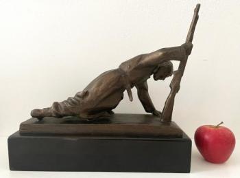 Skulptur - Gips patiniert - 1930 Skulptur - Gips patiniert - 1930