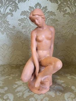 Nackte Figur - gebrannter Ton - Bøetislav Benda - 1935 Nackte Figur - gebrannter Ton - Bøetislav Benda - 1935