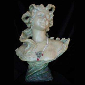 Büste Frau - Terrakotta - 1910 Büste Frau - Terrakotta - 1910