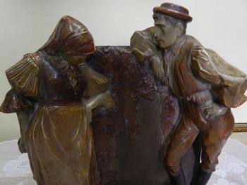 Skulpturengruppe - Keramik - 1930