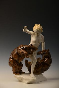 Nackte Figur - Porzellan - 1920